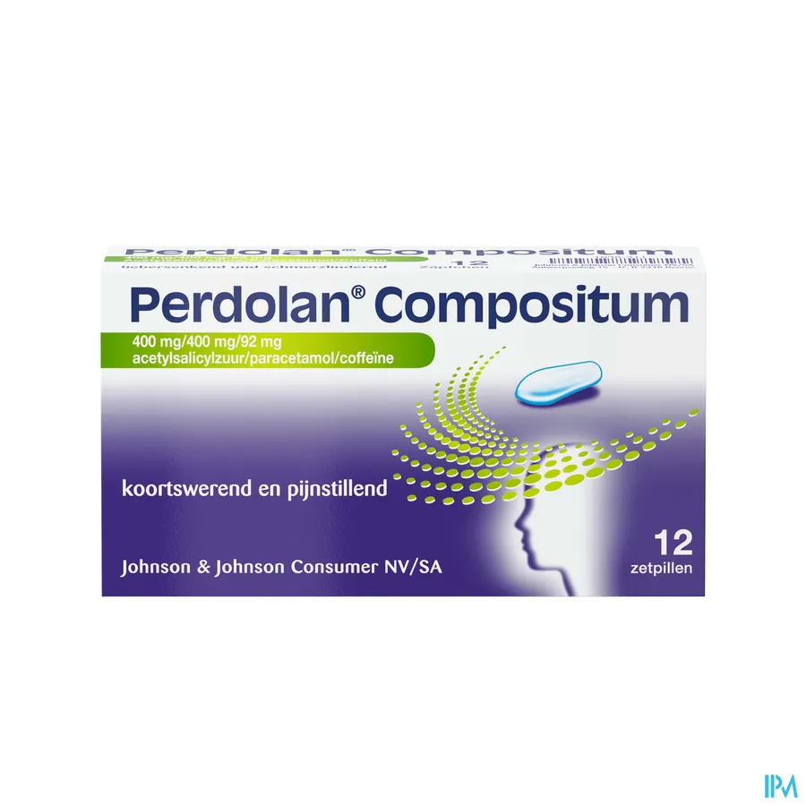 packshot van Perdolan Compositum 12 Suppo's
