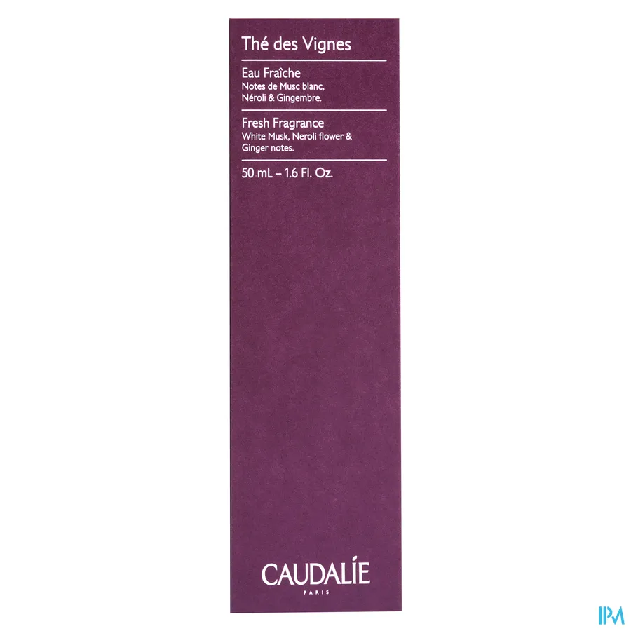 packshot van Caudalie Thé Des Vignes Fris Water 50 ml