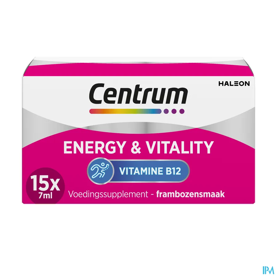 packshot van Centrum Energy & Vitality Vitamine B12 15 x 7 ml