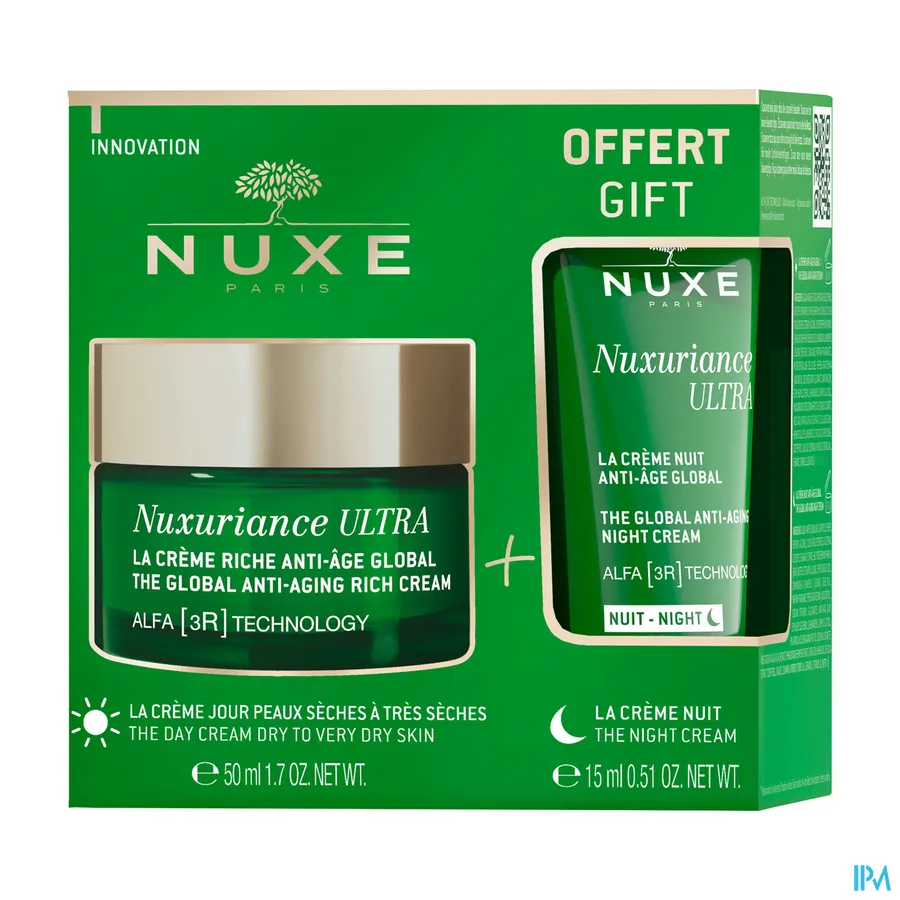 packshot van Nuxe Nuxuriance Ultra 3 Kit Dag/Nacht Creme