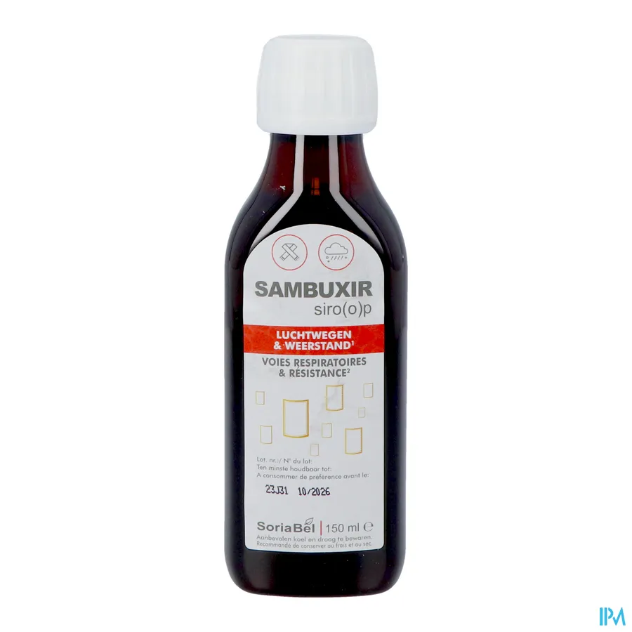 productshot van Soria Sambuxir Siroop 150 ml