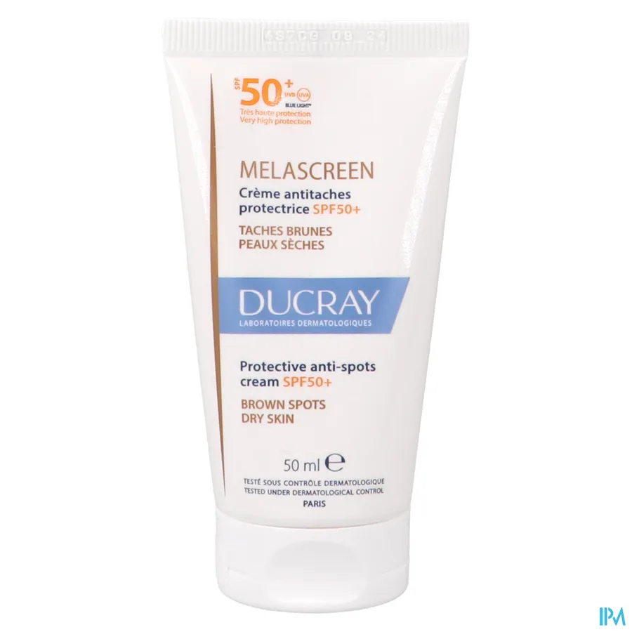 productshot van Ducray Melascreen Crème Anti-Pigmentvlekken SPF50+ 50 ml
