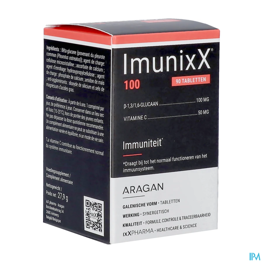 packshot van ImunixX 100 90 Tabletten