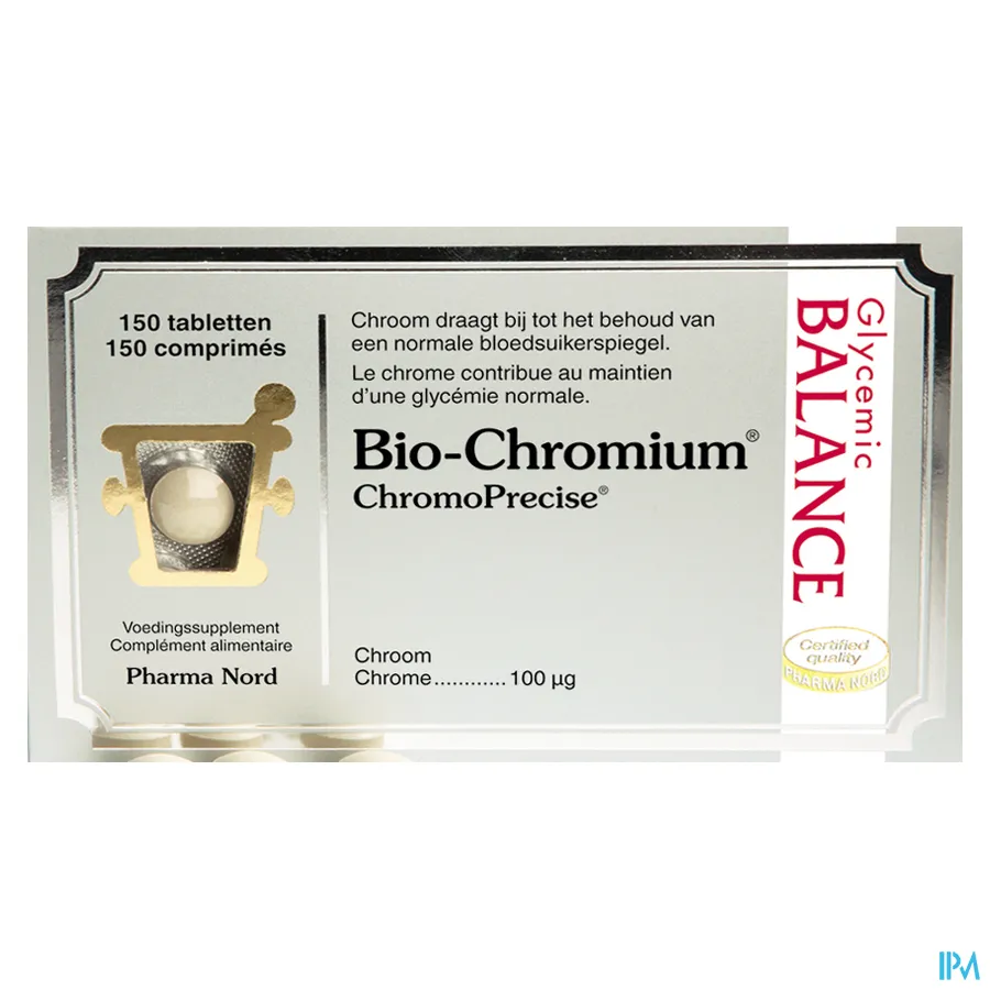 packshot van Pharma Nord Bio-Chromium 150 tabletten