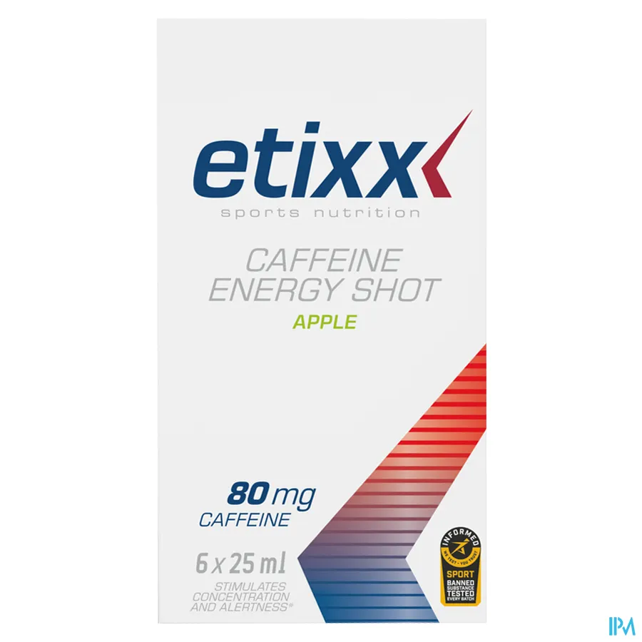 packshot van Etixx Caffeine Energy Shot 9x25ml