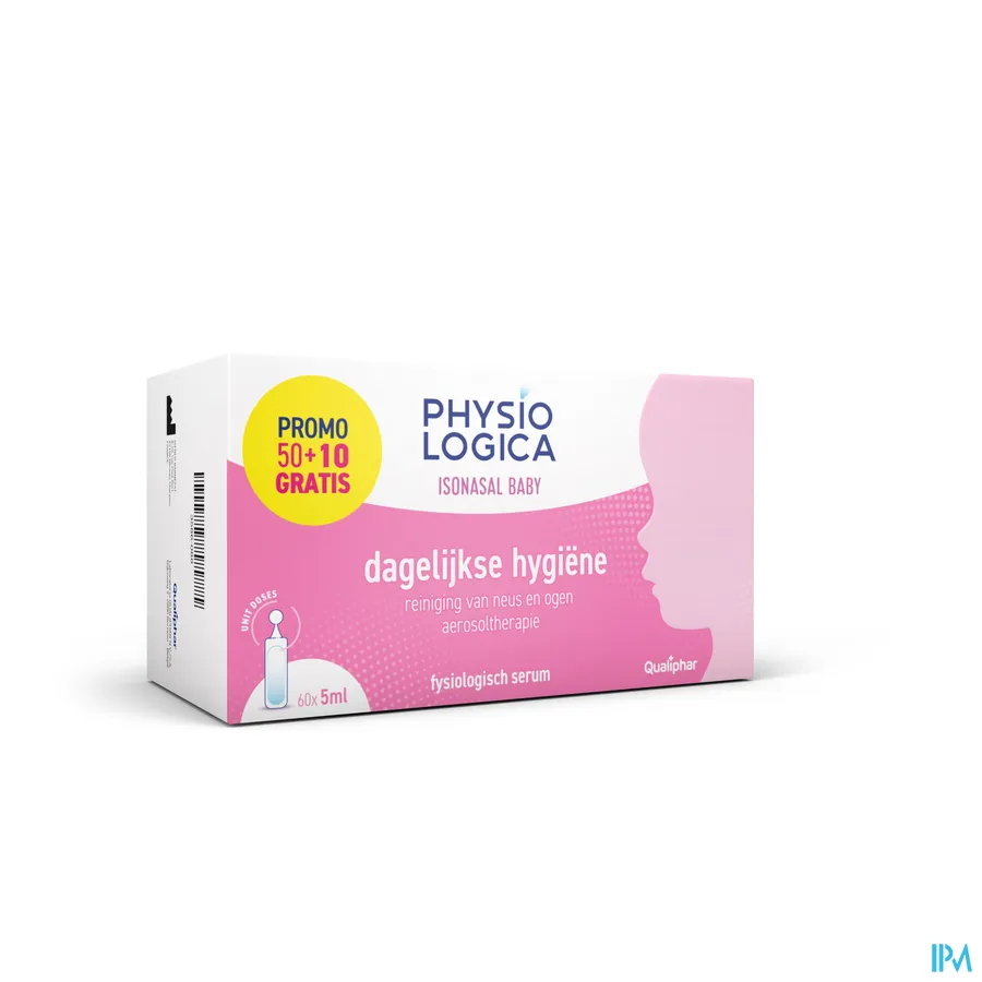 packshot van Physiologica Isonasal Promo* 60 x 5 ml