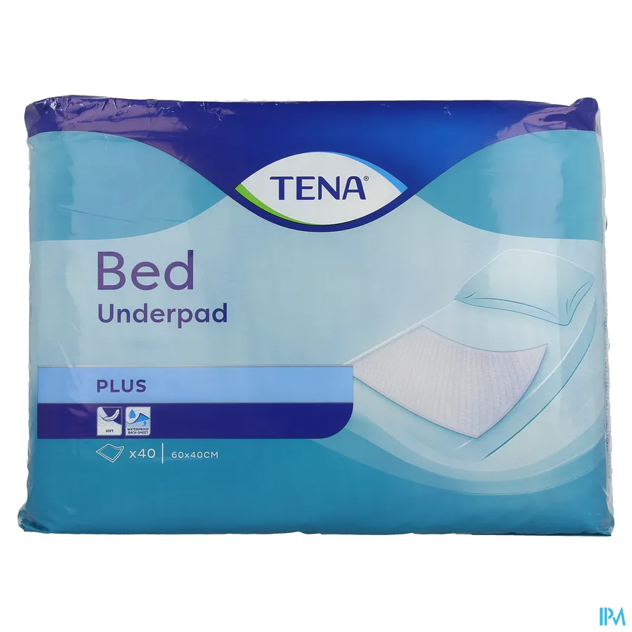packshot van TENA Bed Underpad Plus 40 x 60 cm - 40 stuks TENA