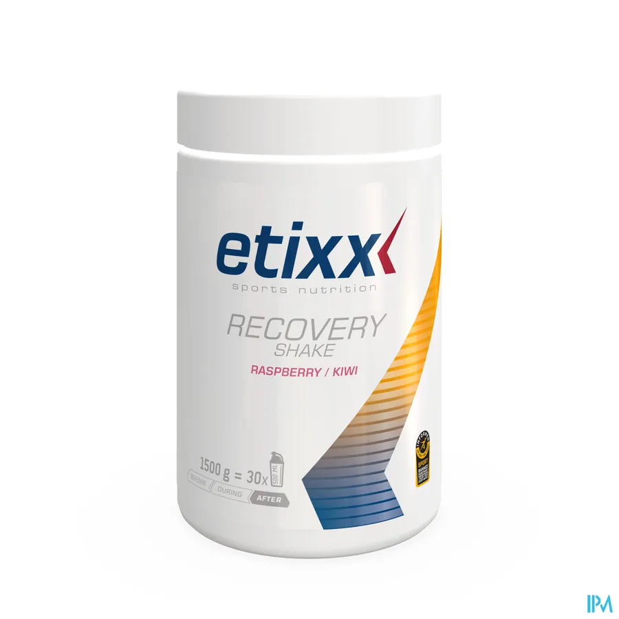 packshot van Etixx Recovery Shake Framboos-Kiwismaak 1,5 kg