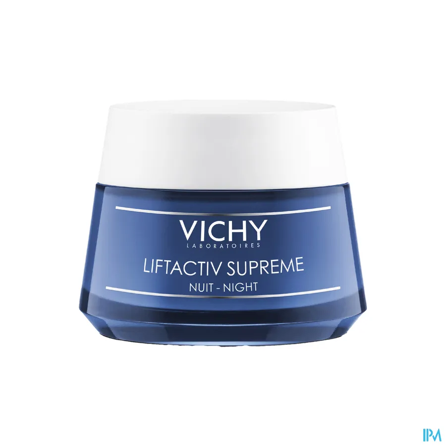 productshot van Vichy Liftactiv Nacht Supreme tegen Rimpels en voor Versteviging van de Huid 50 ml