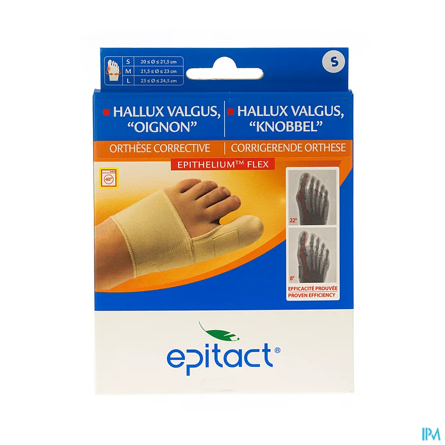 packshot van Epitact Corrigerende Orthese voor Hallux Valgus, Knobbel Maat Small