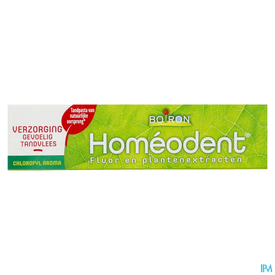packshot van Homeodent Sensitive Gum Care Tandpasta Tube 75 ml