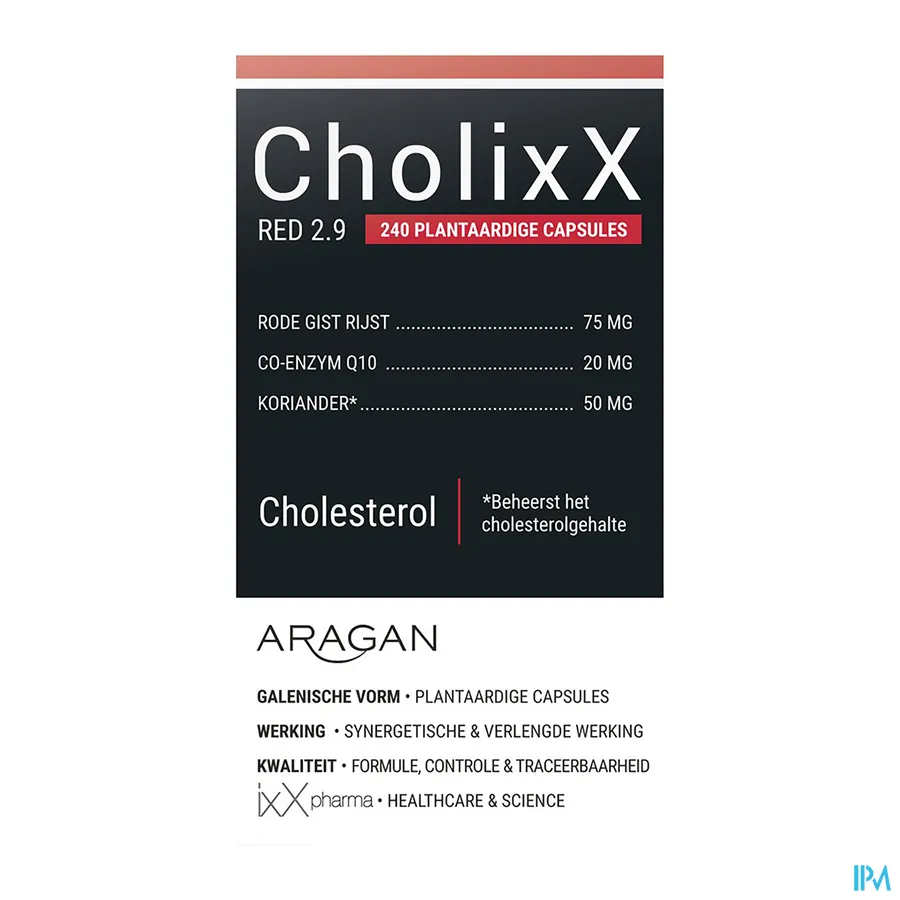 packshot van CholixX RED 2.9 240 capsules