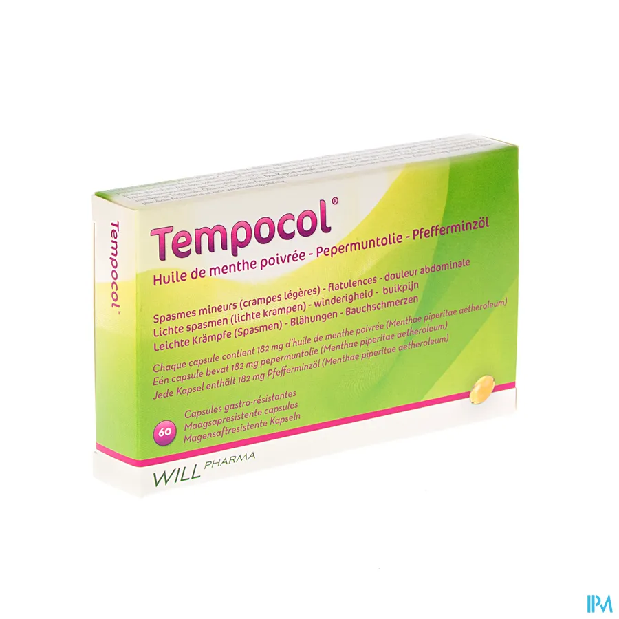 packshot van Tempocol 60 capsules