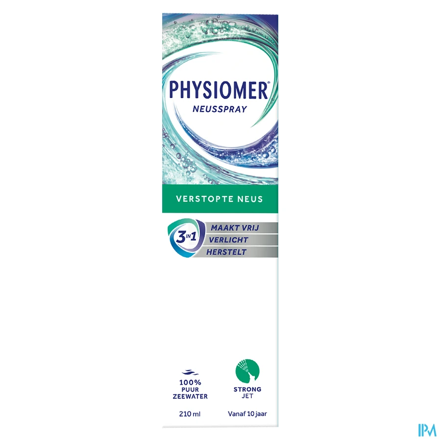 packshot van Physiomer Strong Jet 210ml