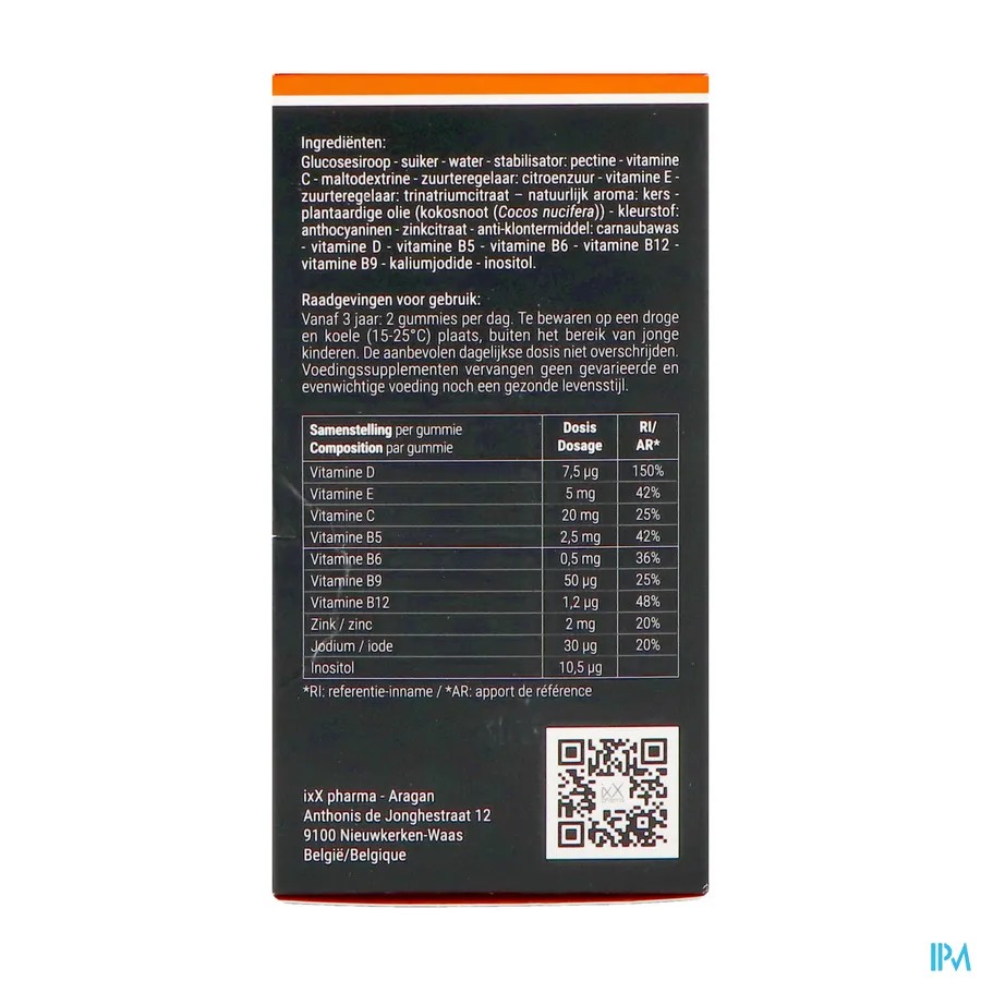 packshot van Multi-ixX Gummies 30 gummies