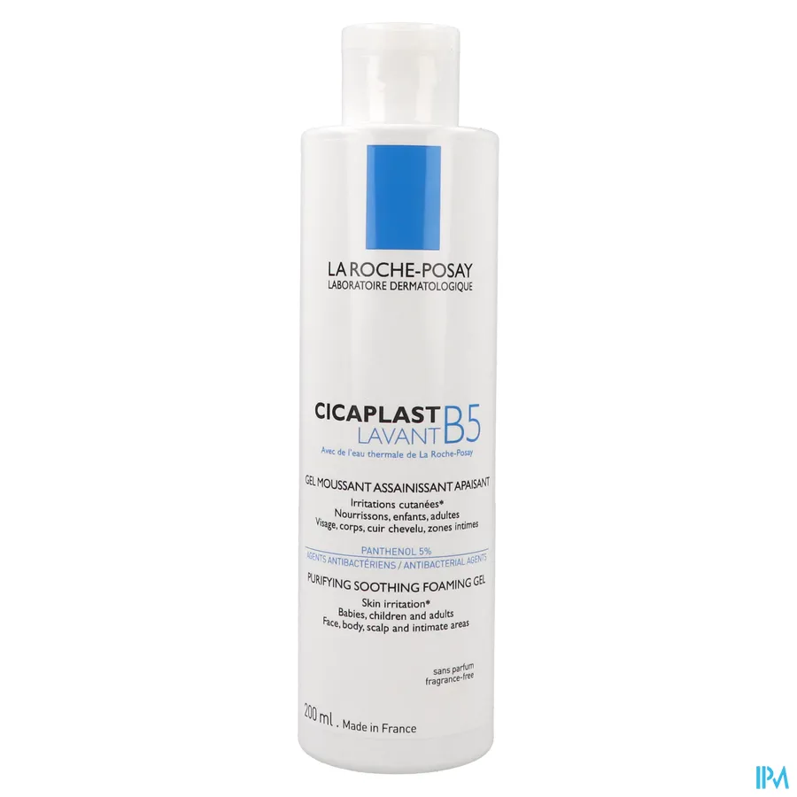 packshot van La Roche-posay Cicaplast Wasgel B5 200 ml