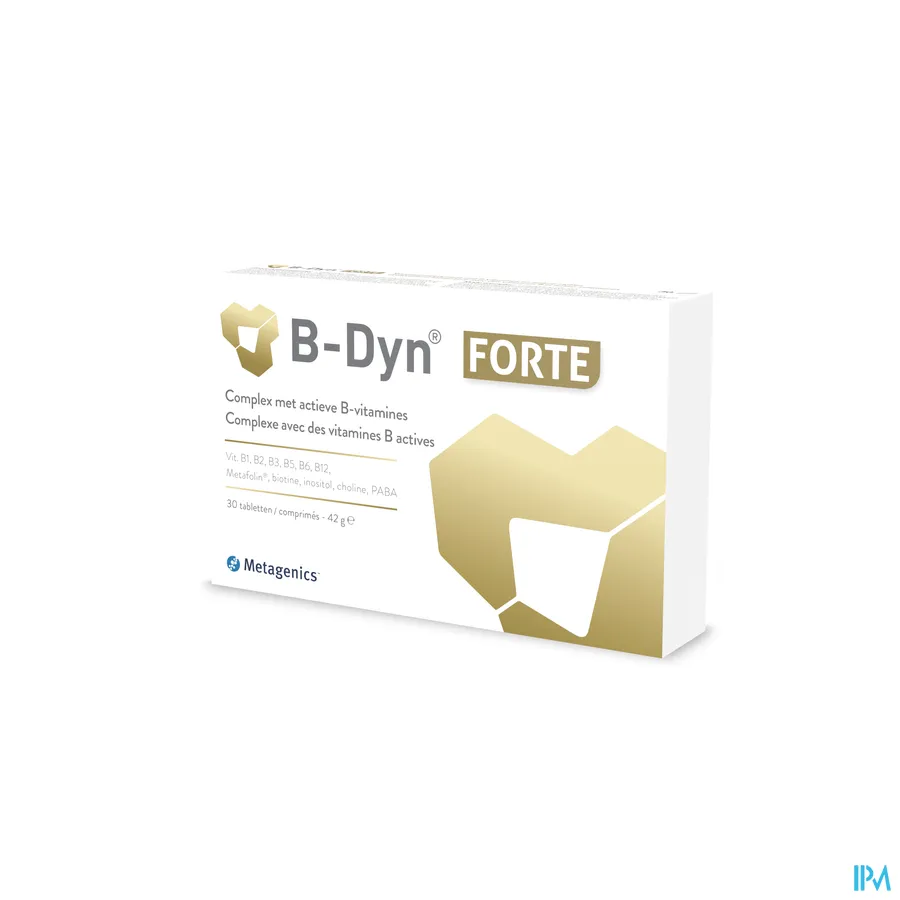 packshot van B-Dyn Forte 30 tabletten