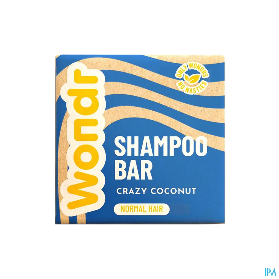 packshot van WONDR Shampoo Bar Crazy Coconut 55 g