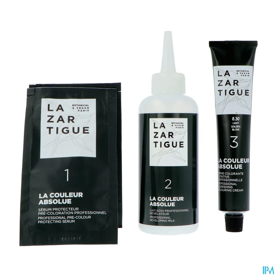 productshot van Lazartigue Couleur Absolue 8.30 Licht Goudblond
