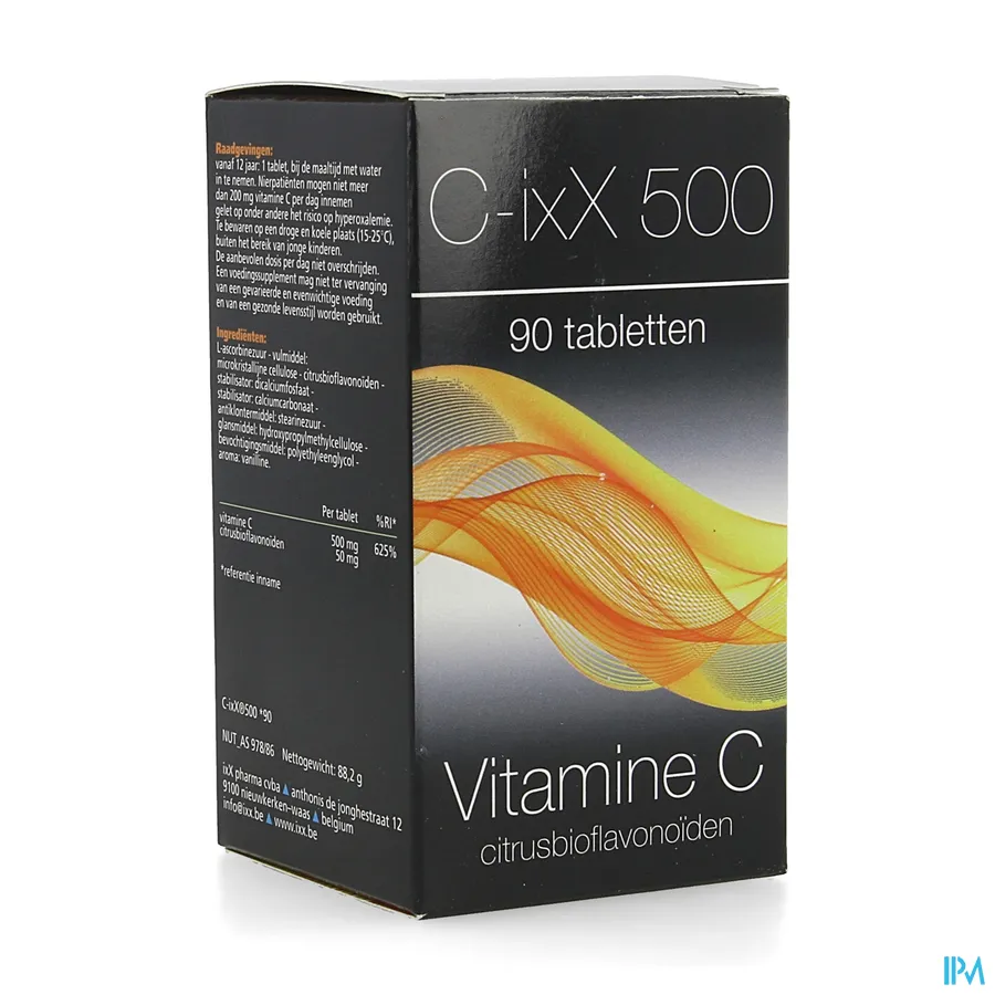 packshot van C-ixX 500 Vitamine C 90 Tabletten