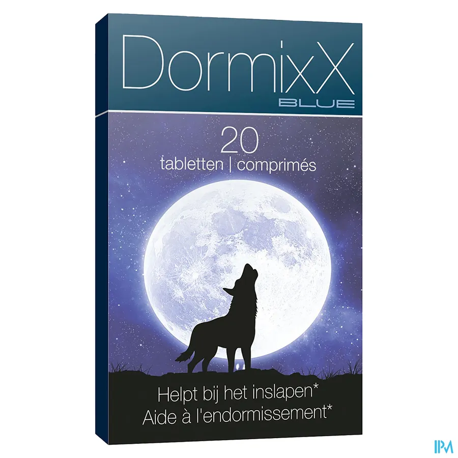 packshot van DormixX Blue 20 tabletten