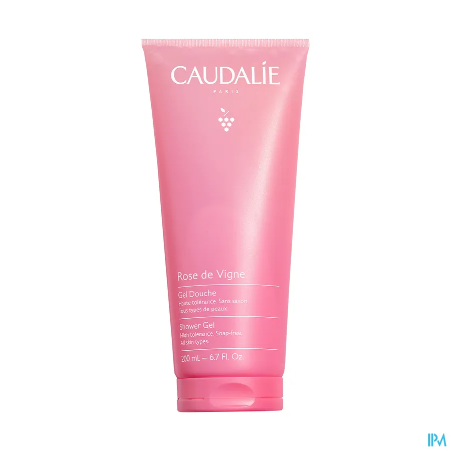 packshot van Caudalie Lichaam Douche Gel Rose Vigne 200 ml