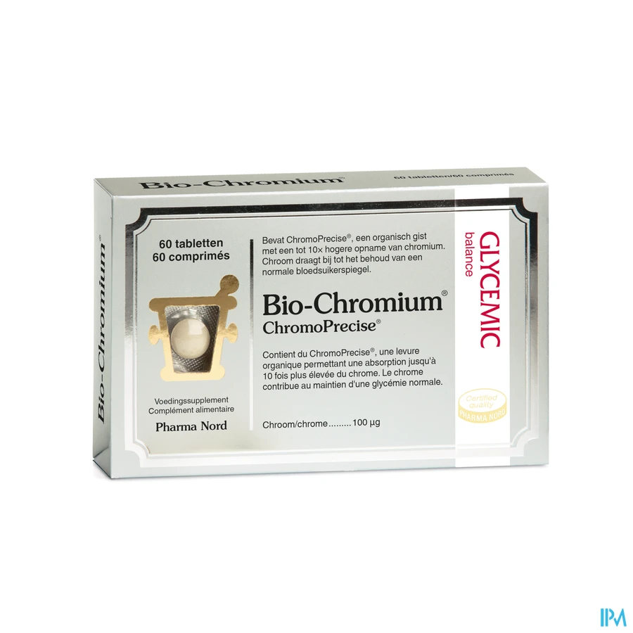 packshot van Bio-Chromium Glycemic Balance 60 Tabletten