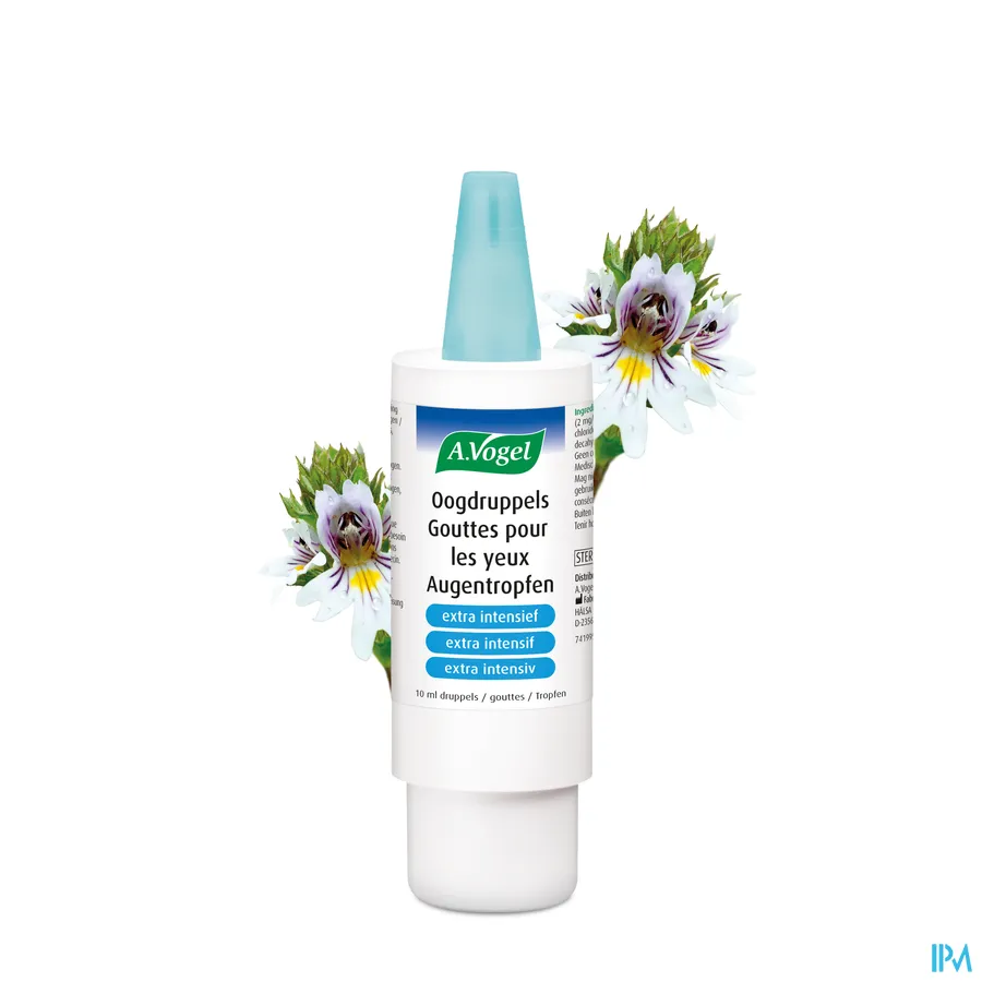 packshot van A. Vogel Oogdruppels Extra Intensief bij Zeer Droge Ogen en voor Extra Bevochtiging 10 ml