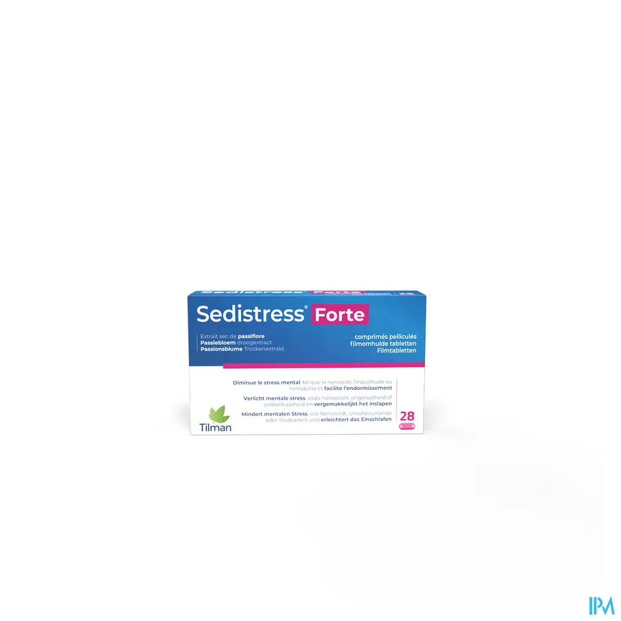 packshot van Sedistress Forte Filmomh Tabl 28