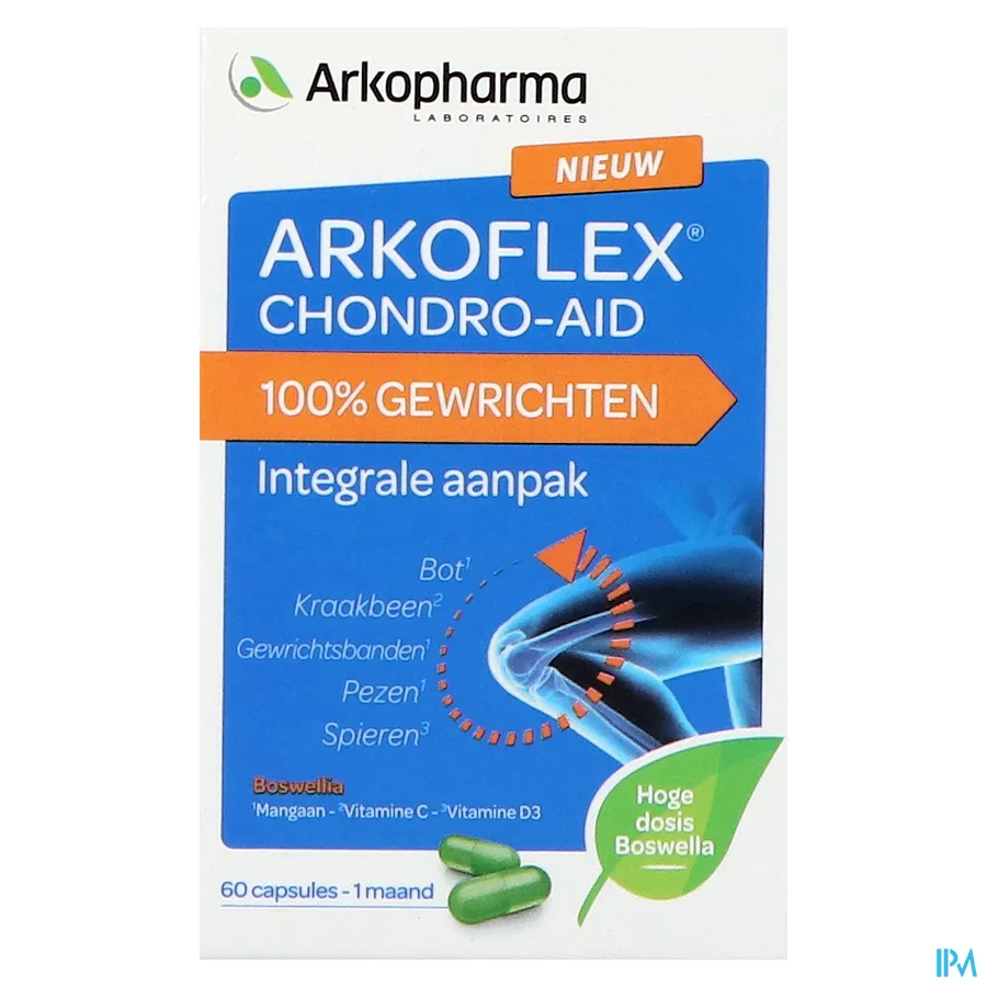packshot van Arkoflex Chondro-aid 100% Gewrichten 60 tabletten