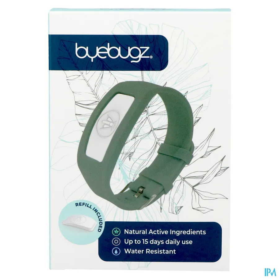 packshot van Byebugz Bangles Jungle Green 1 stuk