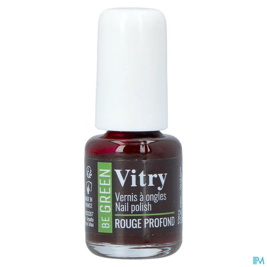 packshot van Vitry Vao Be Green Nagellak Rouge Profond 6 ml