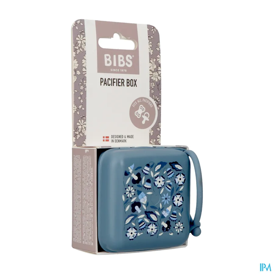 packshot van Bibs Fopspeenbox Duo Liberty Garden Bobo