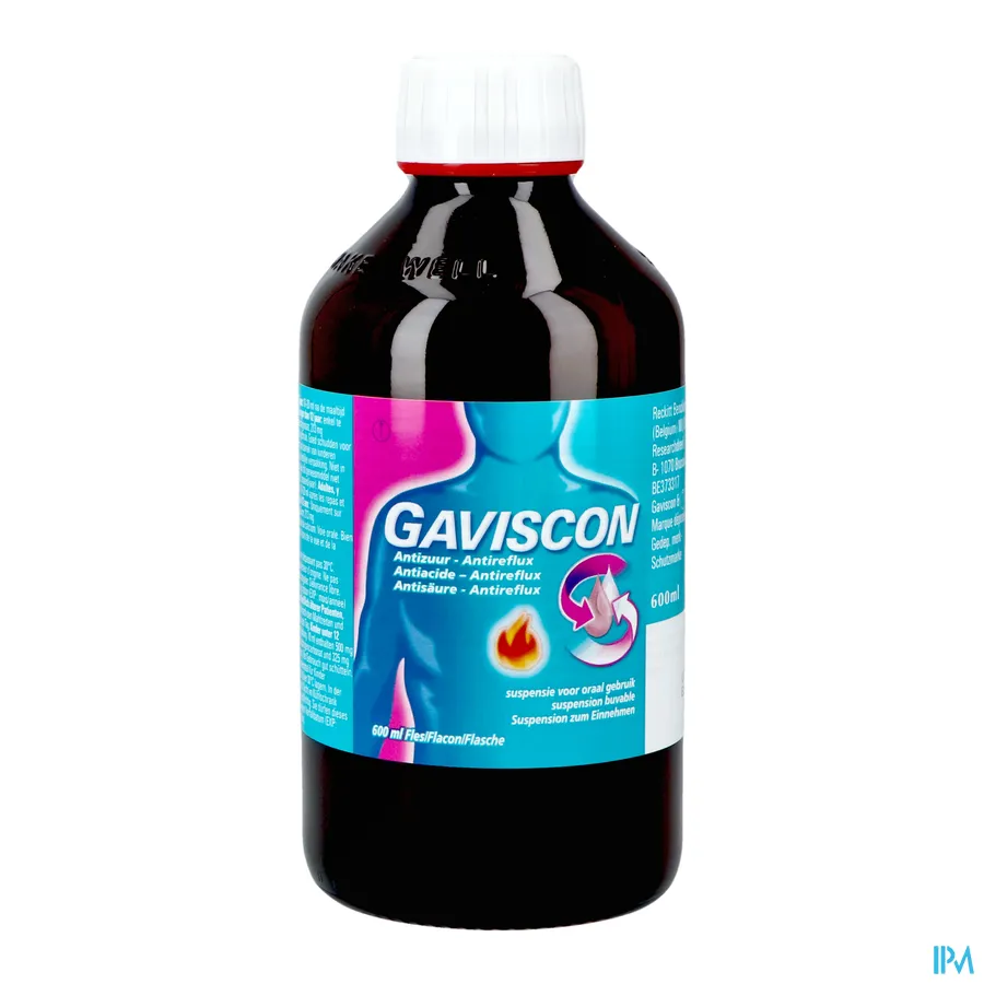 productshot van Gaviscon Anti-Zuur 600ml