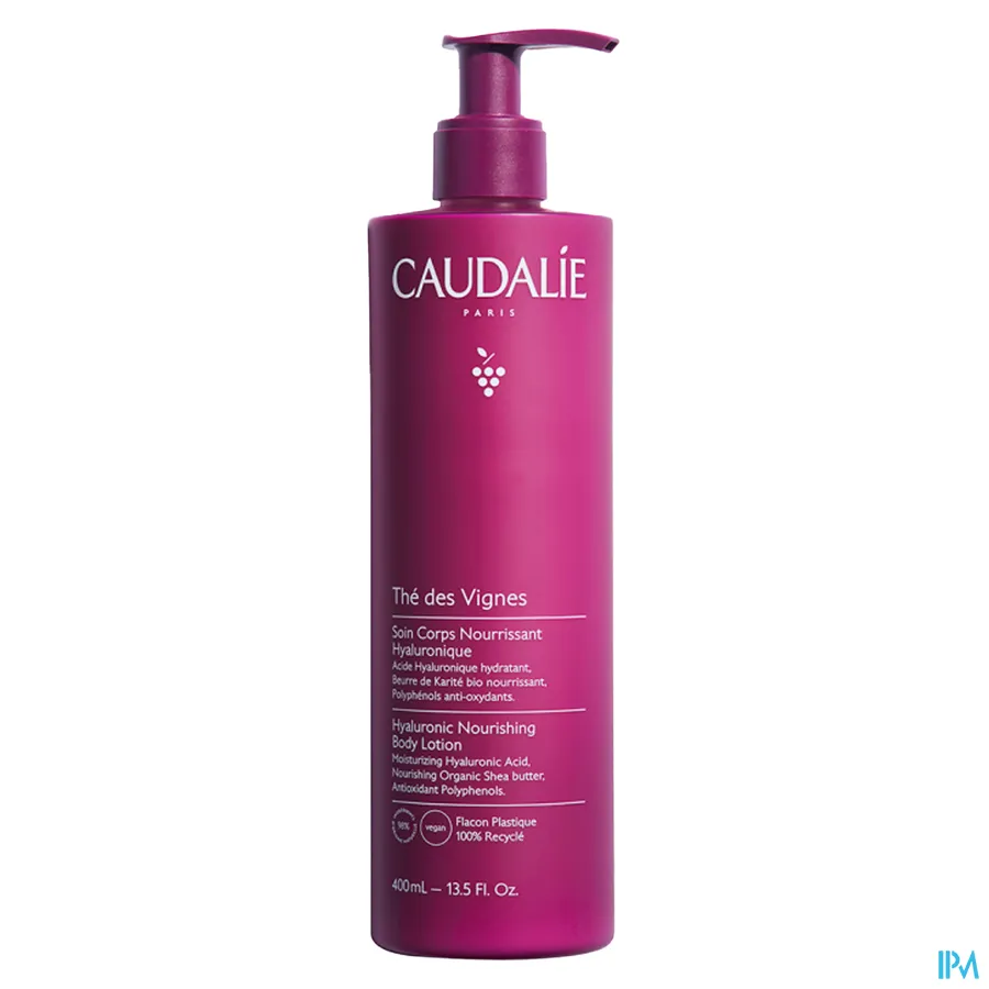 packshot van Caudalie Lichaam Voedende Verzorg.the Vignes 400ml