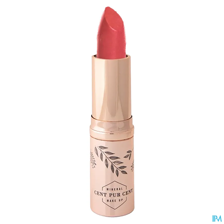 productshot van Cent Pur Cent New Mineral Lipstick Chouette 4 ml