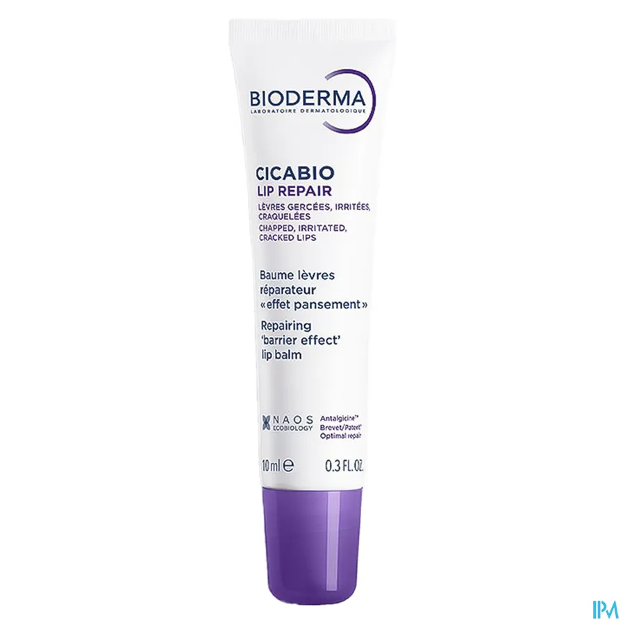 packshot van Bioderma Cicabio Lip Repair 10 ml