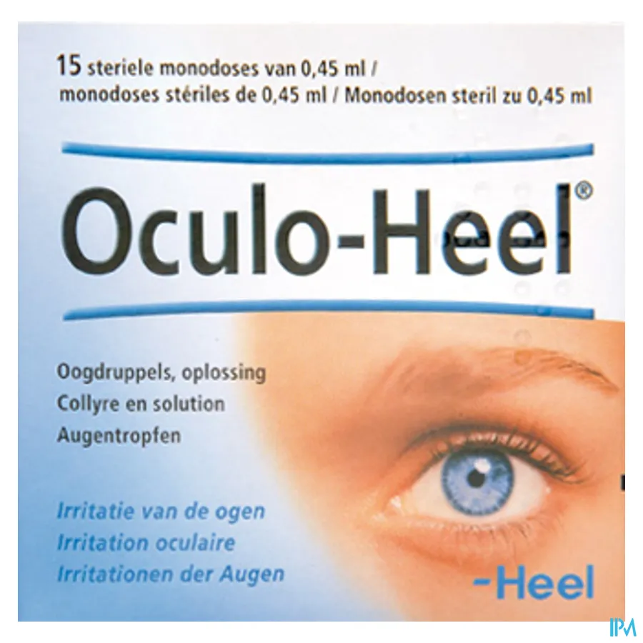packshot van Oculo-Heel Monodosis Oogdruppels 15 x 0,45 ml