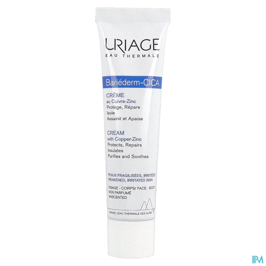 packshot van Uriage Bariederm Cica Crème 40 ml