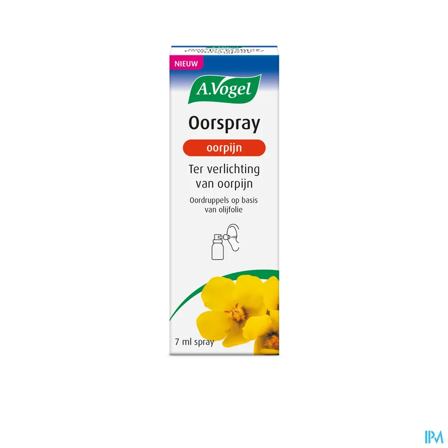 packshot van A. Vogel Oorspray Oorpijn 7 ml