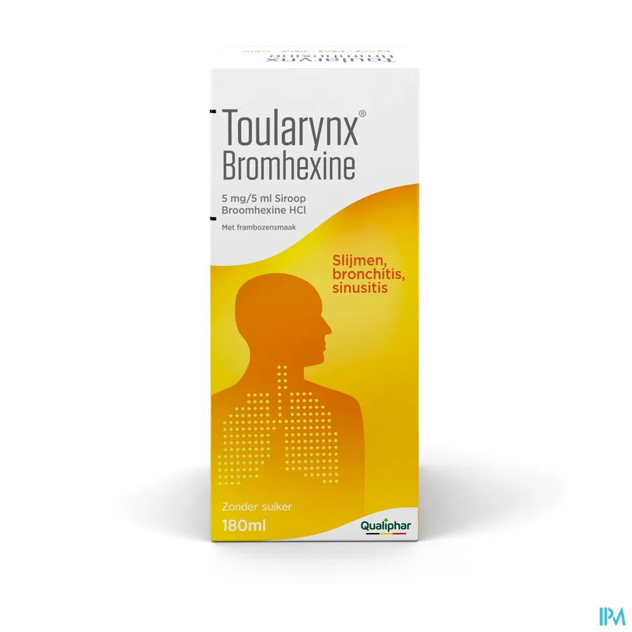 packshot van Toularynx Bromhexine 180 ml