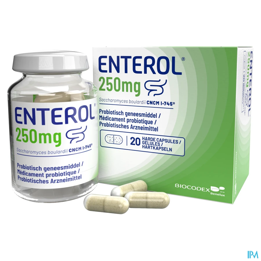 productshot van Enterol 20 Capsules