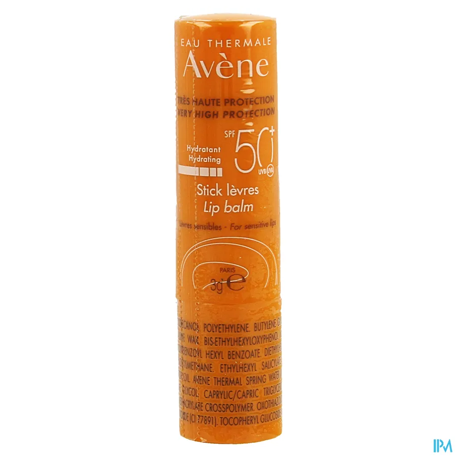 packshot van Avène Zonnelipstick SPF 50+ 3 g