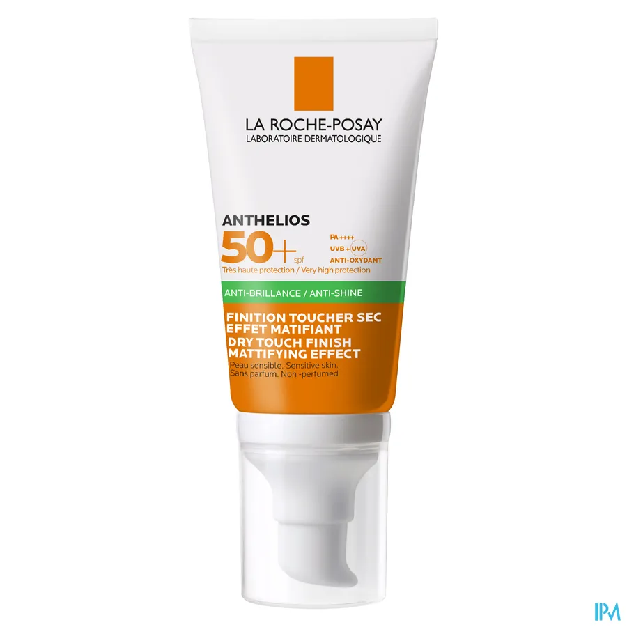 packshot van La Roche-Posay Anthelios XL Gel-Crème Dry Touch zonder Parfum SPF50+ 50 ml