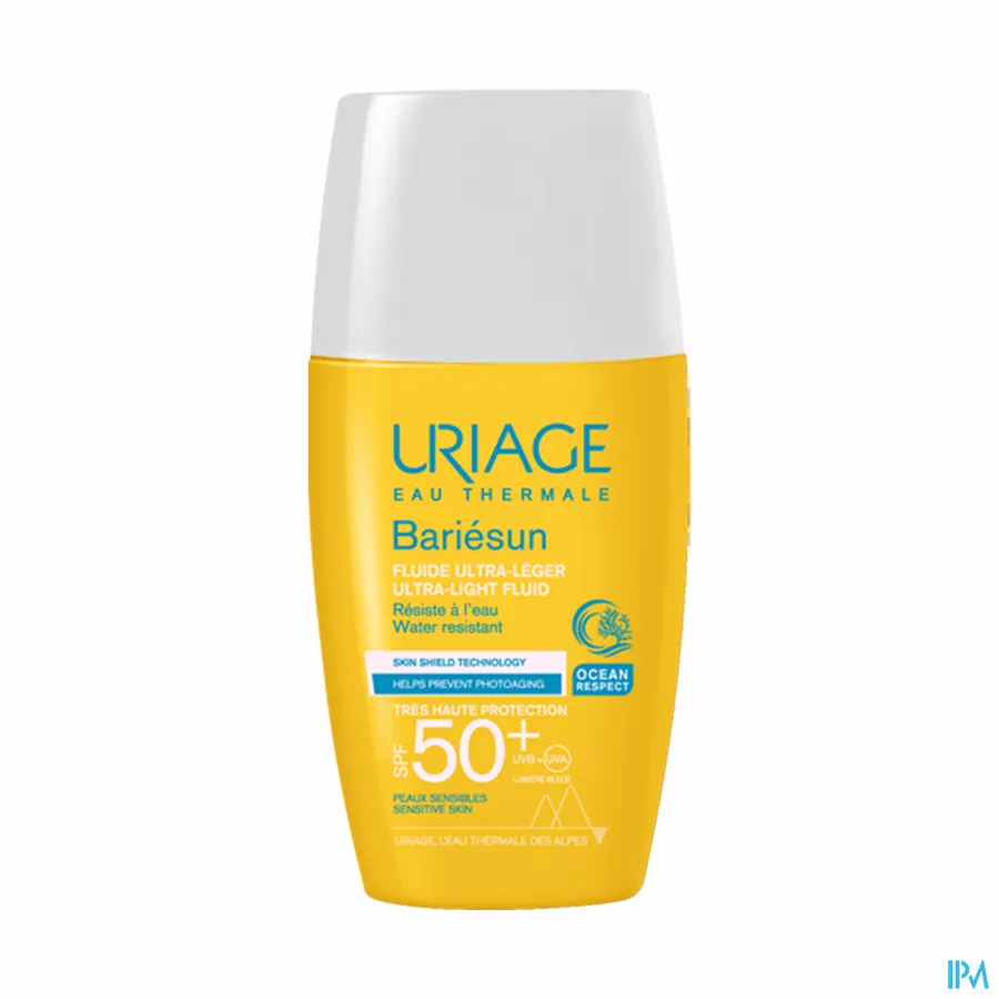 packshot van Uriage Bariésun Ultralichte Fluid SPF 50+ 30 ml