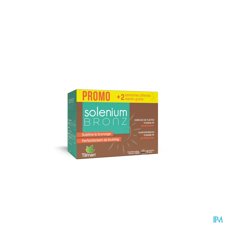 packshot van Tilman Solenium Bronz PROMO 126 tabletten