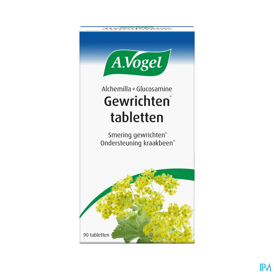 packshot van A. Vogel Alchemilla + Glucosamine 90 tabletten