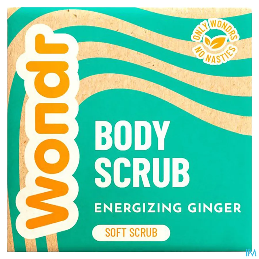 packshot van WONDR Body Scrub Energizing Ginger 110 g
