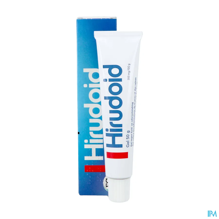 productshot van Hirudoid 50g gel