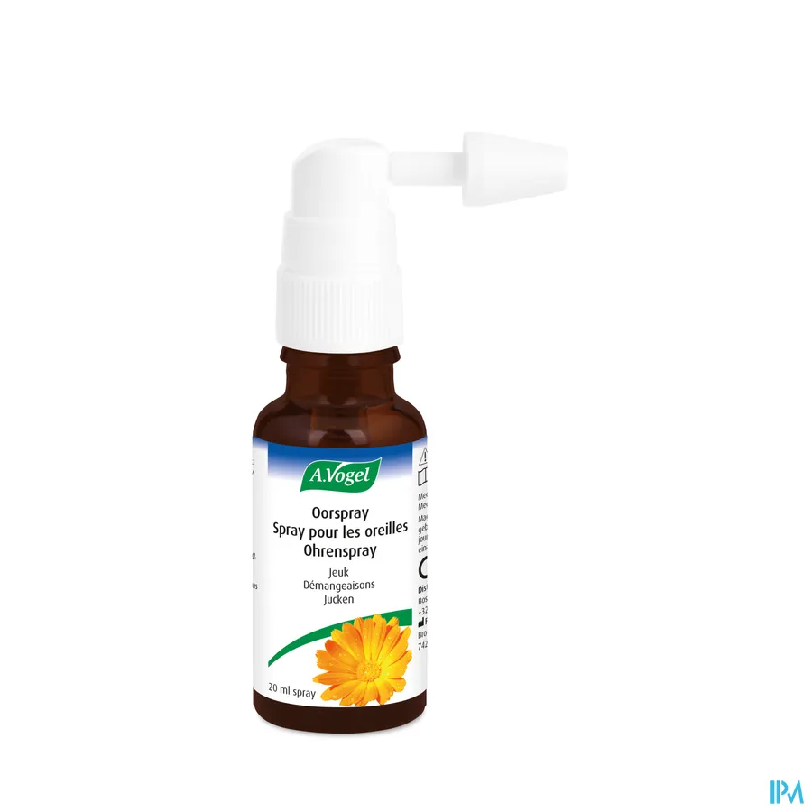 packshot van A.Vogel Oorspray Jeuk 20 ml